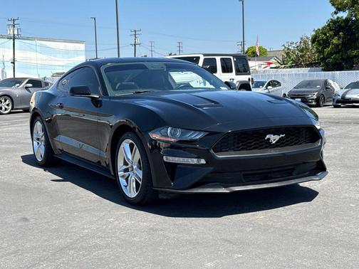 Shadow Black 2021 Ford Mustang EcoBoost Premium