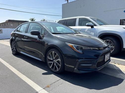 Black Sand Pearl 2022 Toyota Corolla SE
