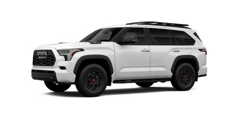 White 2026 Toyota Sequoia TRD Pro