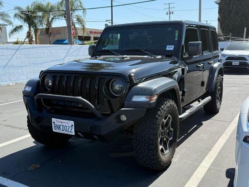 Black Clearcoat 2019 Jeep Wrangler Unlimited Sport