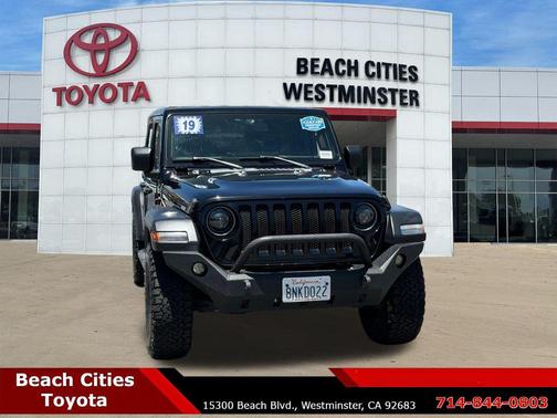 Black Clearcoat 2019 Jeep Wrangler Unlimited Sport