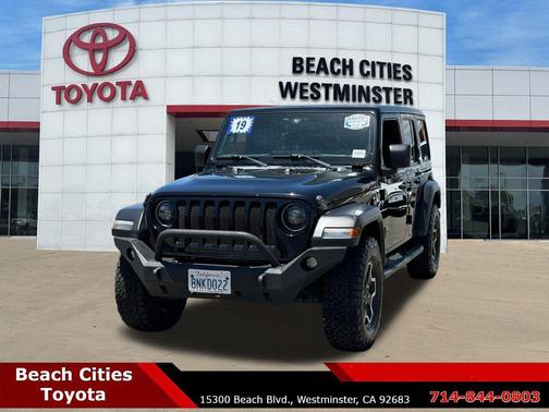Black Clearcoat 2019 Jeep Wrangler Unlimited Sport