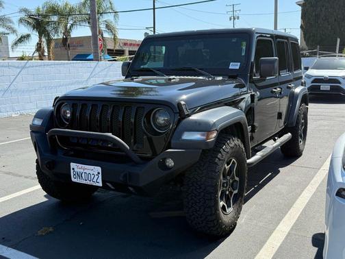 Black Clearcoat 2019 Jeep Wrangler Unlimited Sport
