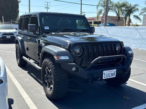 Black Clearcoat 2019 Jeep Wrangler Unlimited Sport