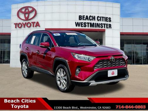 Ruby Flare Pearl 2021 Toyota RAV4 Limited