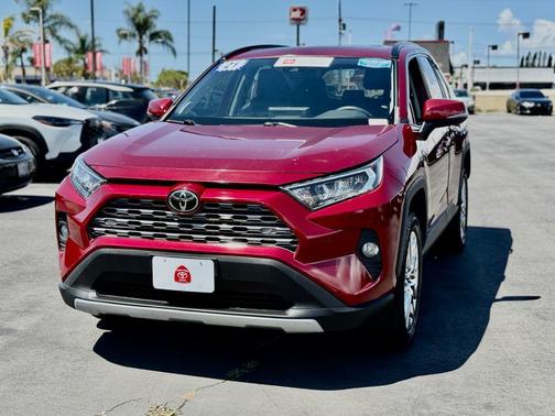 Ruby Flare Pearl 2021 Toyota RAV4 Limited