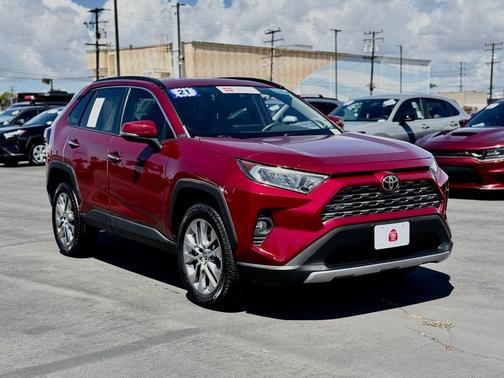 Ruby Flare Pearl 2021 Toyota RAV4 Limited