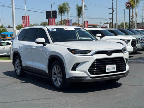 Wind Chill Pearl 2025 Toyota Grand Highlander Limited