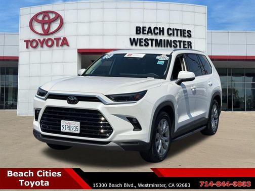 Wind Chill Pearl 2025 Toyota Grand Highlander Limited