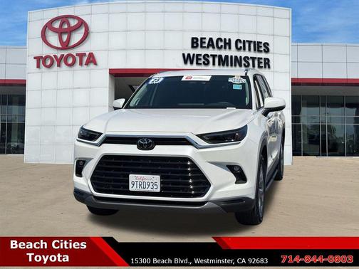 Wind Chill Pearl 2025 Toyota Grand Highlander Limited
