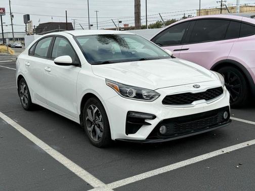 Clear White 2021 Kia Forte LXS