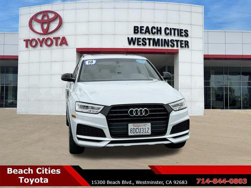 Glacier White 2018 Audi Q3 2.0T Premium