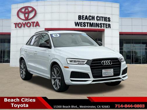 Glacier White 2018 Audi Q3 2.0T Premium