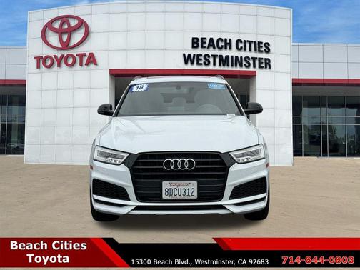 Glacier White 2018 Audi Q3 2.0T Premium