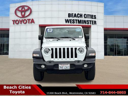 Bright White Clearcoat 2020 Jeep Wrangler Unlimited Sport