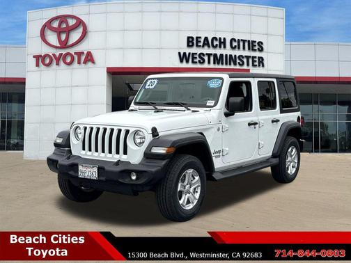 Bright White Clearcoat 2020 Jeep Wrangler Unlimited Sport