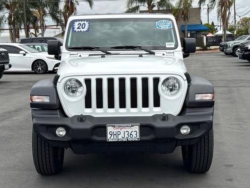 Bright White Clearcoat 2020 Jeep Wrangler Unlimited Sport