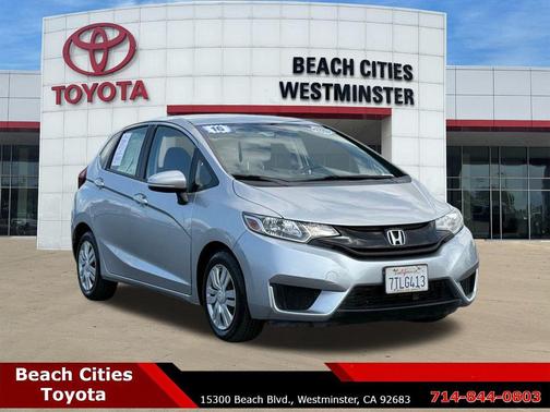 Alabaster Silver Metallic 2016 Honda Fit LX