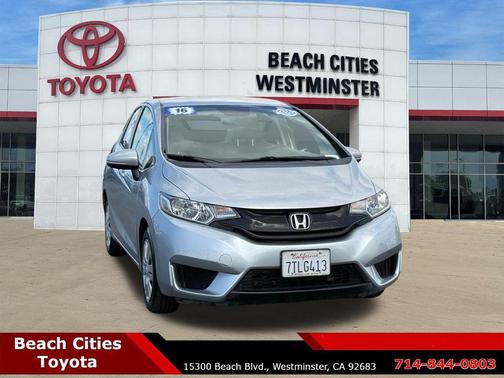 Alabaster Silver Metallic 2016 Honda Fit LX