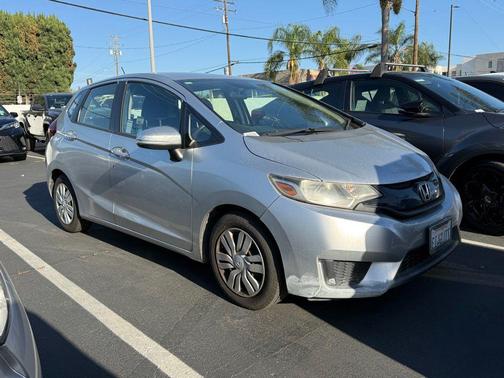 Alabaster Silver Metallic 2016 Honda Fit LX