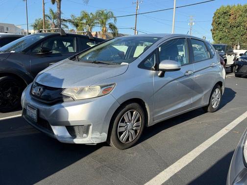 Alabaster Silver Metallic 2016 Honda Fit LX