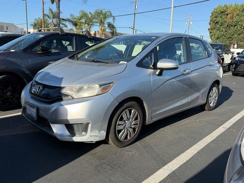 Alabaster Silver Metallic 2016 Honda Fit LX
