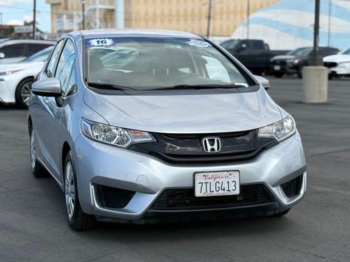 Alabaster Silver Metallic 2016 Honda Fit LX