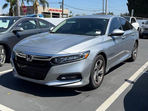 Platinum White Pearl 2020 Honda Accord EX 1.5T