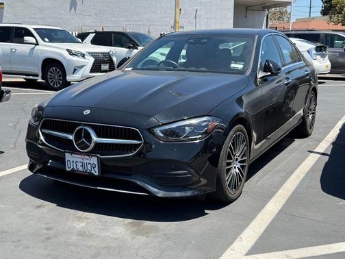 Black 2022 Mercedes-Benz C-Class Sedan