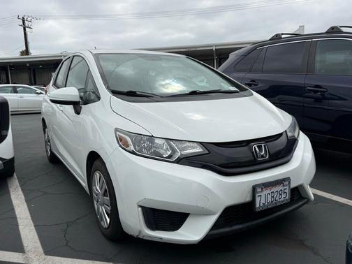 White Orchid Pearl 2015 Honda Fit LX