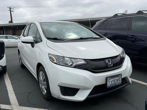 White Orchid Pearl 2015 Honda Fit LX