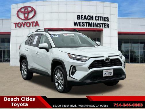 Wind Chill Pearl 2024 Toyota RAV4 XLE Premium