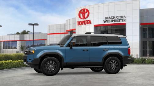 Heritage Blue/Gray Scape Roof 2026 Toyota Land Cruiser Base