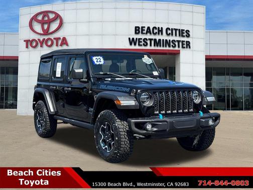 Black Clearcoat 2022 Jeep Wrangler Unlimited 4xe Rubicon