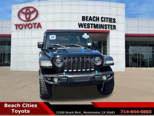 Black Clearcoat 2022 Jeep Wrangler Unlimited 4xe Rubicon