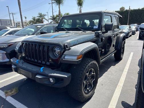 Black Clearcoat 2022 Jeep Wrangler Unlimited 4xe Rubicon