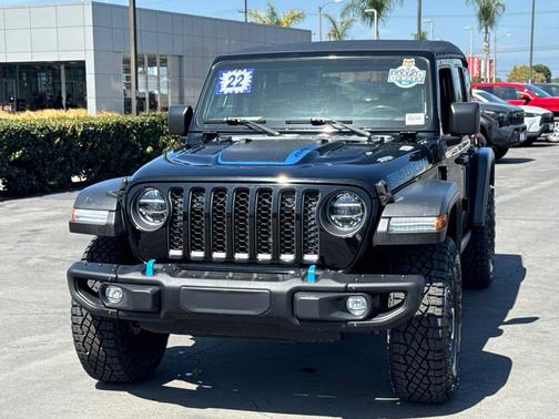 Black Clearcoat 2022 Jeep Wrangler Unlimited 4xe Rubicon