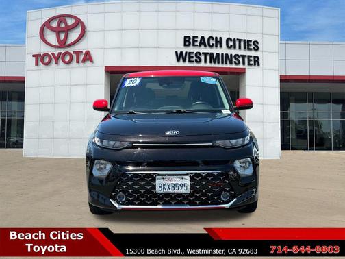 Inferno Red/Black Roof 2020 Kia Soul GT-Line