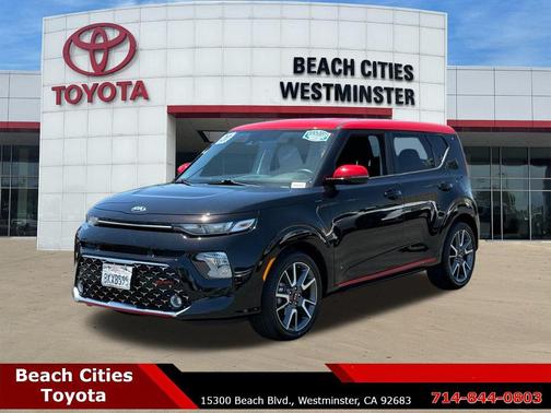 Inferno Red/Black Roof 2020 Kia Soul GT-Line