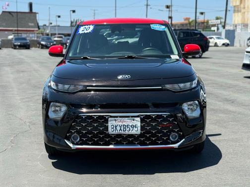 Inferno Red/Black Roof 2020 Kia Soul GT-Line