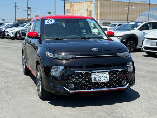 Inferno Red/Black Roof 2020 Kia Soul GT-Line