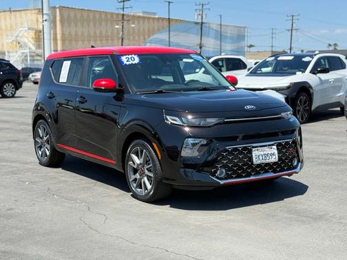 Inferno Red/Black Roof 2020 Kia Soul GT-Line