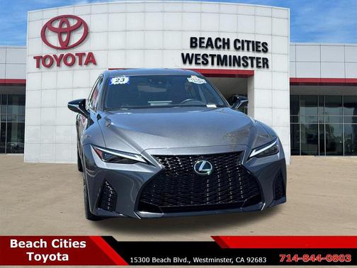 Gray 2023 Lexus IS 350 Base