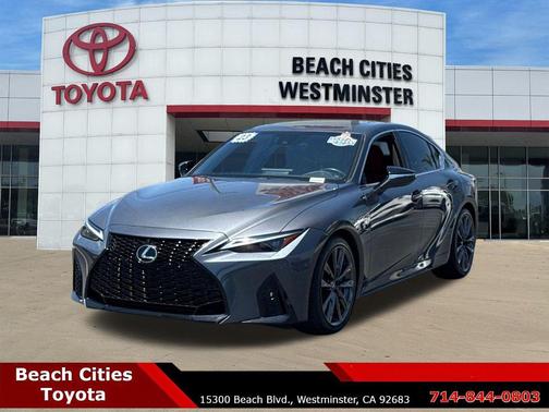 Gray 2023 Lexus IS 350 Base