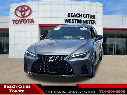 Gray 2023 Lexus IS 350 Base