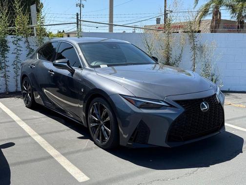 Gray 2023 Lexus IS 350 Base