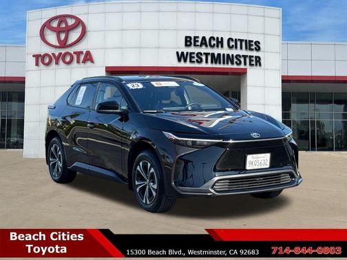 Black 2023 Toyota bZ4X XLE
