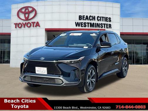 Black 2023 Toyota bZ4X XLE