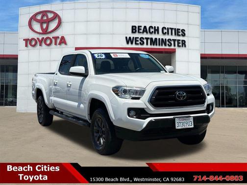 Super White 2020 Toyota Tacoma SR5