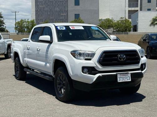 Super White 2020 Toyota Tacoma SR5